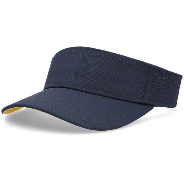 Perforated Visor Powered by Coolcore® is engineered to distribute moisture quickly... from ASI 37461 Augusta Sportswear / Pacific Headwear