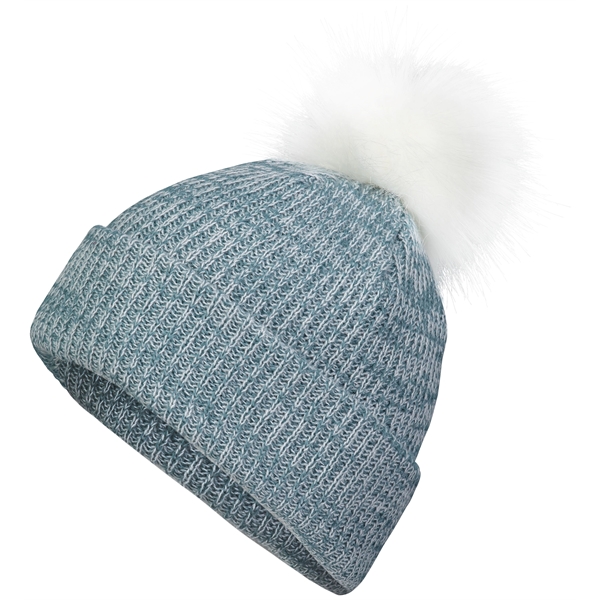 Faux Fur Pom Beanie... from ASI 37461 Augusta Sportswear / Pacific Headwear