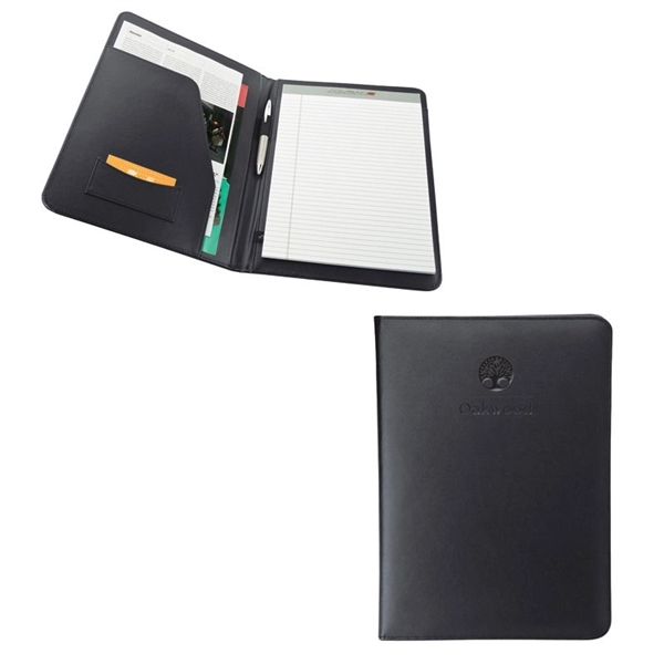 Leder Letter Size Folio... from ASI 67866 Logomark/Valumark