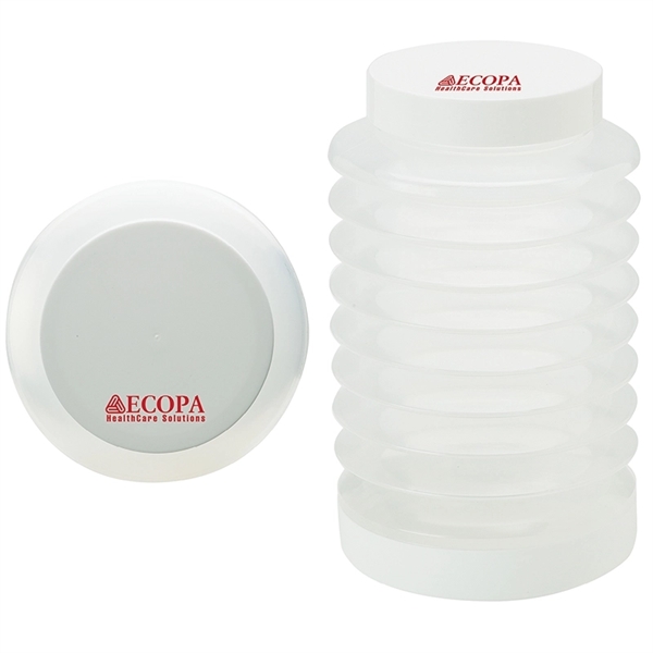 64 oz. Expandable Storage Jar... from ASI 67866 Logomark/Valumark / Valumark™