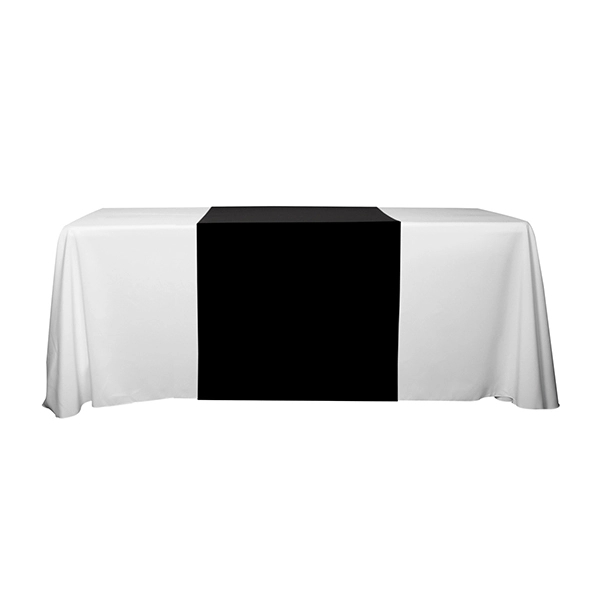 30"W x 90"L table runner made of polyester fabric with customization.... from ASI 62660 Innovation Line
