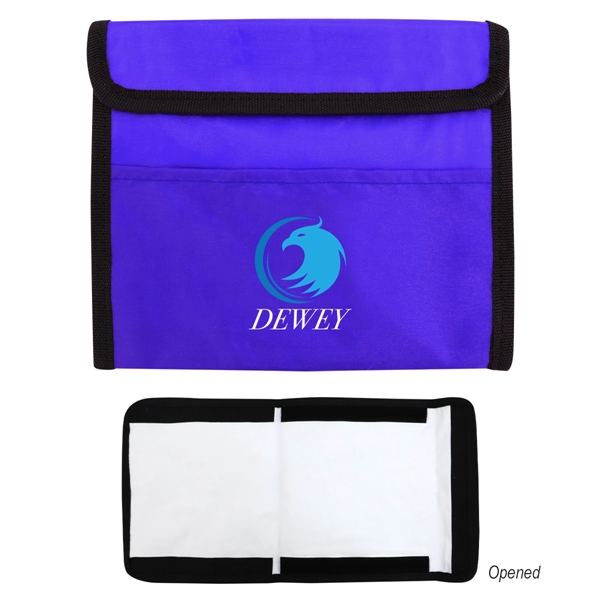7" x 11" 210 Denier polyester Pack & Snack storage bag... from ASI 61125 Hit Promotional Products / Hit®