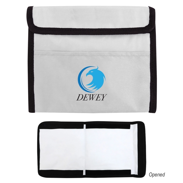 7" x 11" 210 Denier polyester Pack & Snack storage bag... from ASI 61125 Hit Promotional Products / Hit®