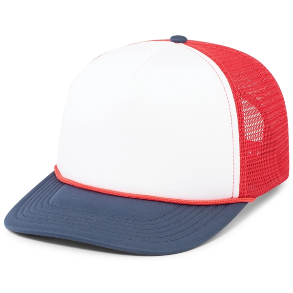 Foamie Fresh Trucker Cap with foam front panel float insert.... from ASI 37461 Augusta Sportswear / Pacific Headwear