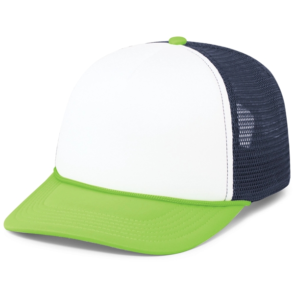Foamie Fresh Trucker Cap with foam front panel float insert.... from ASI 37461 Augusta Sportswear / Pacific Headwear