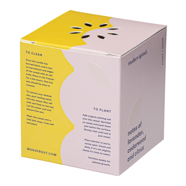 Candle and seed packet are packaged inside a beautifully designed box... from ASI 56070 Gemline / Gemline®