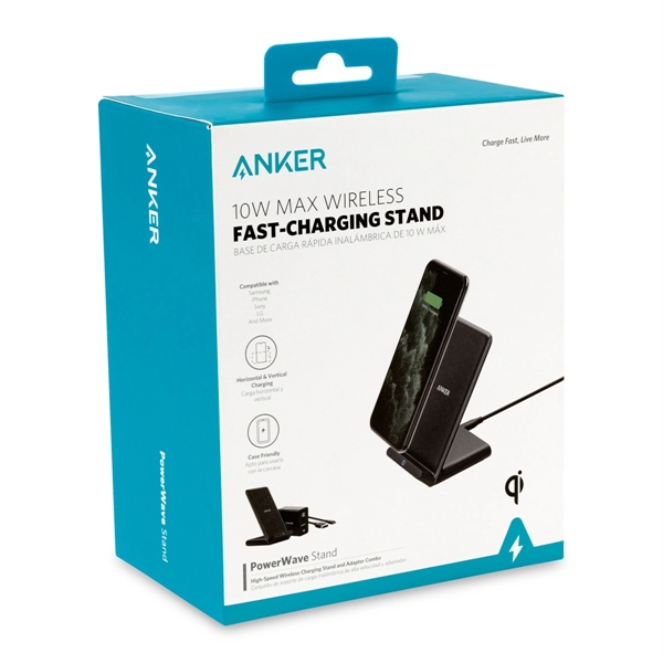 Anker's PowerWave Stand + Quick Charge 3.0 Wall Port with Micro... from ASI 56070 Gemline / Gemline®