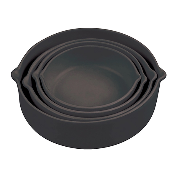 Pretty and practical, The Be Home® Brampton Artisan Made Measuring Cups... from ASI 56070 Gemline / Gemline®