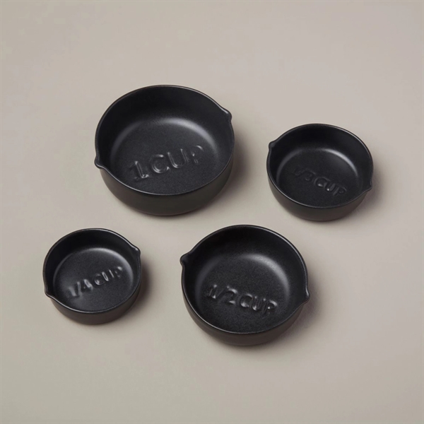 Pretty and practical, The Be Home® Brampton Artisan Made Measuring Cups... from ASI 56070 Gemline / Gemline®
