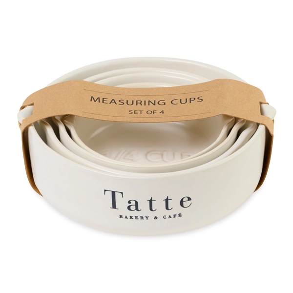 Pretty and practical, The Be Home® Brampton Artisan Made Measuring Cups... from ASI 56070 Gemline / Gemline®