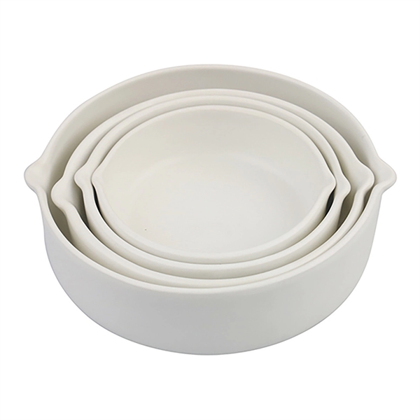 Pretty and practical, The Be Home® Brampton Artisan Made Measuring Cups... from ASI 56070 Gemline / Gemline®