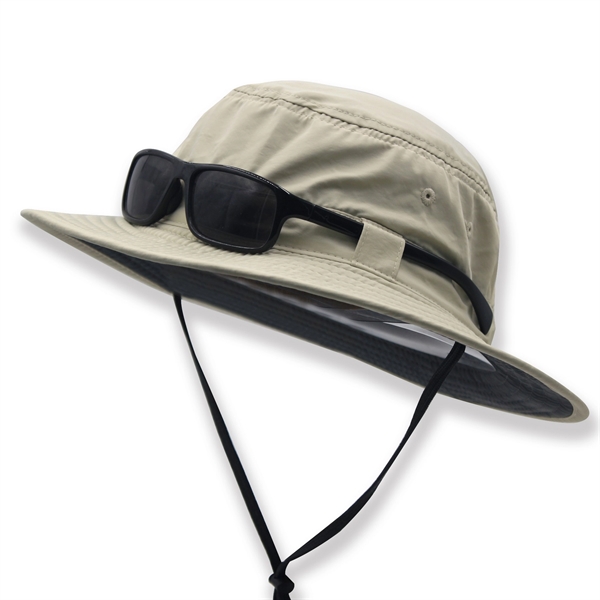 Outdoor Sun Blocker Hat with sunglasses holder, perfect for fishing, hiking,... from ASI 72657 Active Life Promo / Active Life