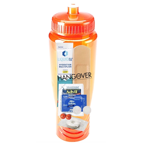 Water Bottle Hangover Kit... from ASI 89971 Stuff A Mug