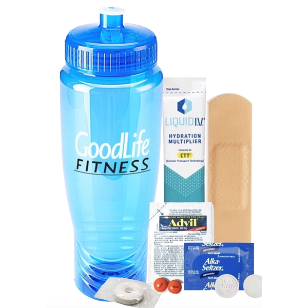 Water Bottle Hangover Kit... from ASI 89971 Stuff A Mug
