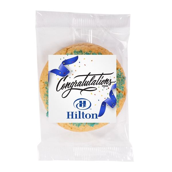 Individually Wrapped Sugar Cookie... from ASI 44900 NC Custom (CI/Lanco) / Fresh Beginnings