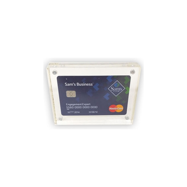 Two Piece Credit Card Entrapment w/ cavity... from ASI 43270 Calconix Inc / Time Zone®