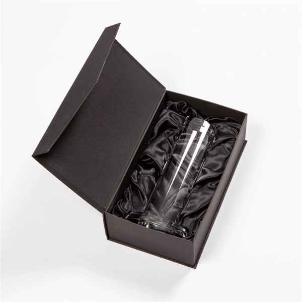 Tall optical clear crystal tower award.... from ASI 84592 St Regis Group / St Regis