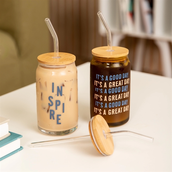 versatile 16oz Can-Shaped Glasses are the perfect size and shape for... from ASI 74710 Numo