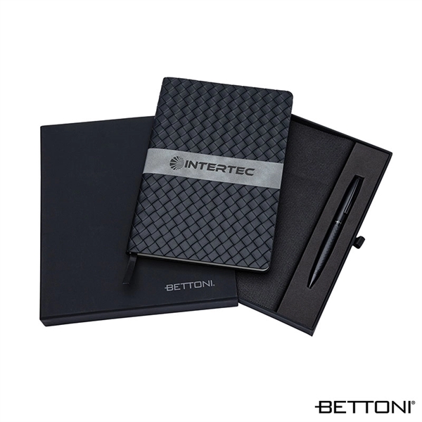 Bettoni® Cetara, Junior Journal & Pen Giftset... from ASI 67866 Logomark/Valumark