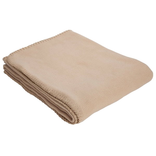 0.19" x 60" x 50" blanket made with anti-pilling fleece with... from ASI 67866 Logomark/Valumark