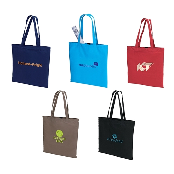 0.19" x 15.75" x 14.75" colored cotton tote bag; available in... from ASI 67866 Logomark/Valumark / Valumark™