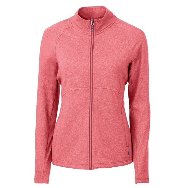 Women's jacket with a full-zip, wind resistance, raglan sleeves, pockets, and... from ASI 47965 Cutter & Buck