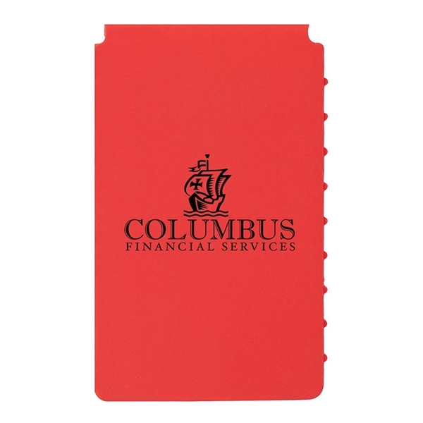 0.5" x 4" x 2.38" silicone business card case with thumb... from ASI 67866 Logomark/Valumark / Valumark™