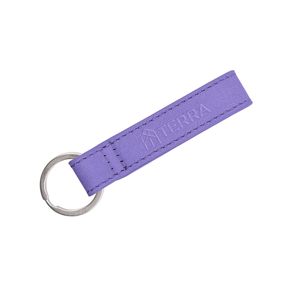 Pantone Matched, Real Leather Key Ring... from ASI 45657 Pop! Promos