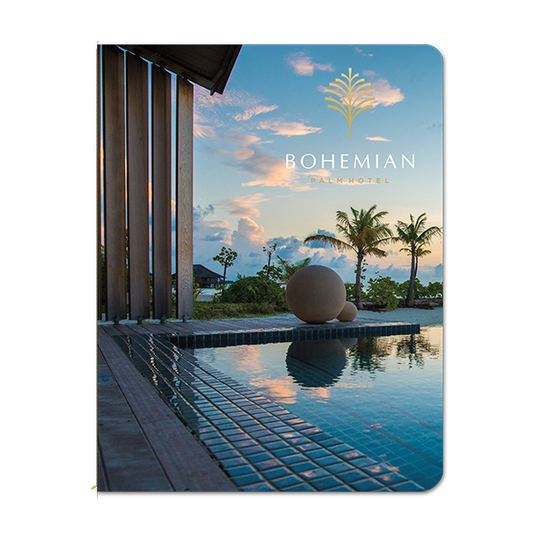 7" x 9" traveler notebook with wraparound full-color covers, 2 outside... from ASI 91340 Journalbooks/Timeplanner Calendars