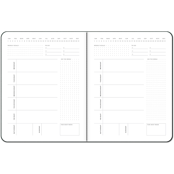 7" x 9" traveler notebook with wraparound full-color covers, 2 outside... from ASI 91340 Journalbooks/Timeplanner Calendars