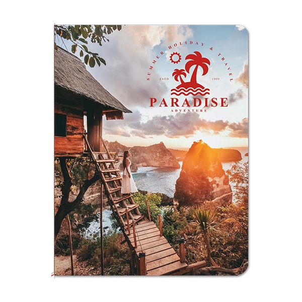 7" x 9" traveler notebook with wraparound full-color covers, 2 outside... from ASI 91340 Journalbooks/Timeplanner Calendars