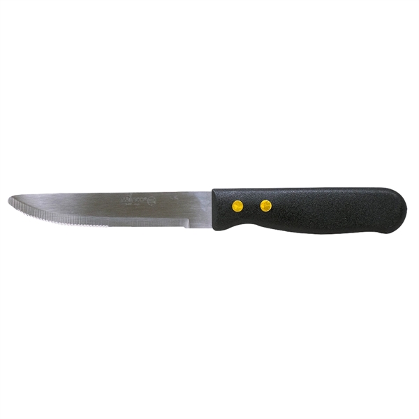9" steak knife with a black handle.... from ASI 38120 Ball Pro / Diversified Quality Kitchenware