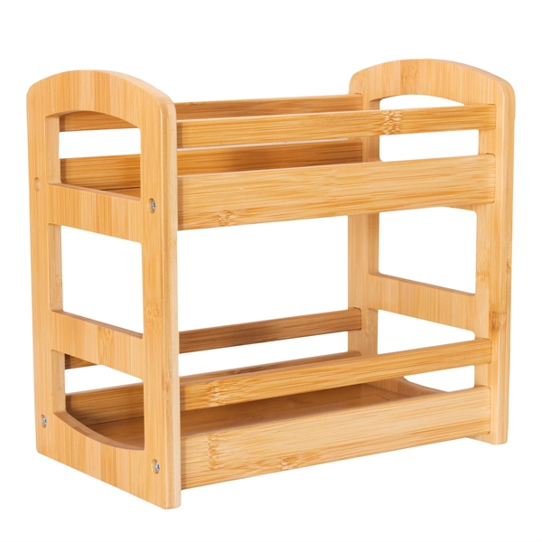 Bamboo 2-tier spice caddy.... from ASI 91565 Totally Bamboo