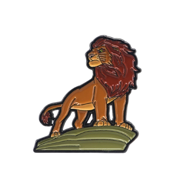 Lion king badge lapel pin plus standard shipping to 1 continental... from ASI 37218 Athena Promo (tm)