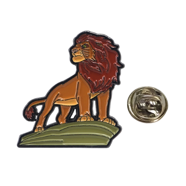 Lion king badge lapel pin plus standard shipping to 1 continental... from ASI 37218 Athena Promo (tm)