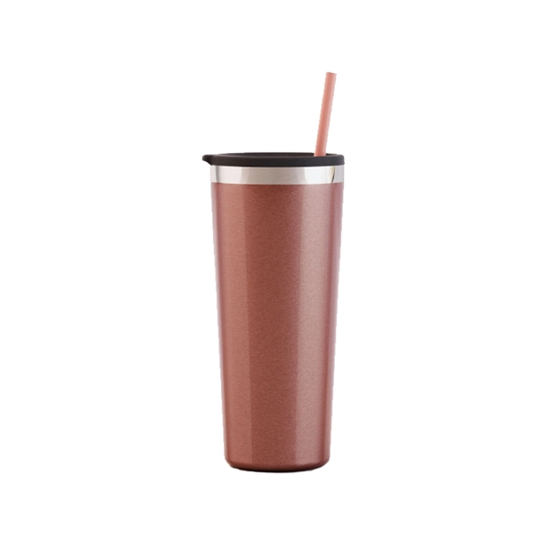 Maars 22 ounce insulated stainless steel hot and cold tumbler with... from ASI 74601 Calico