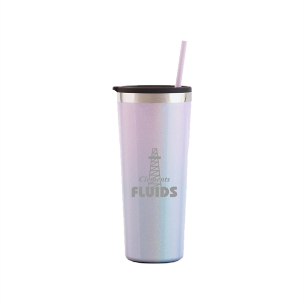 Maars 22 ounce insulated stainless steel hot and cold tumbler with... from ASI 74601 Calico
