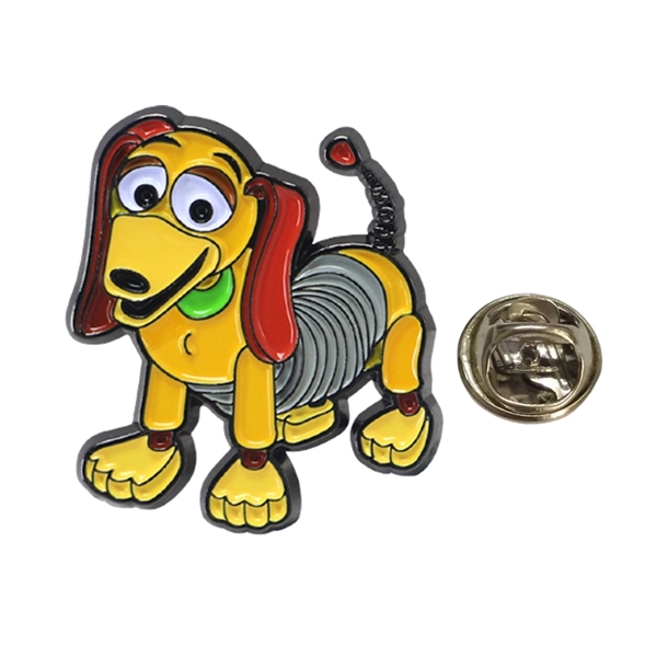Dog shaped badge lapel pin plus standard shipping to 1 continental... from ASI 37218 Athena Promo (tm)