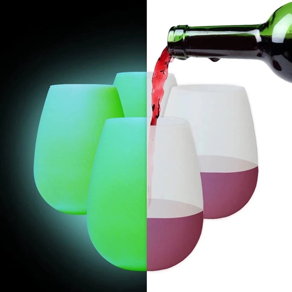 Wine glasses made of nonstick food grade silicone.... from ASI 31978 Admanline