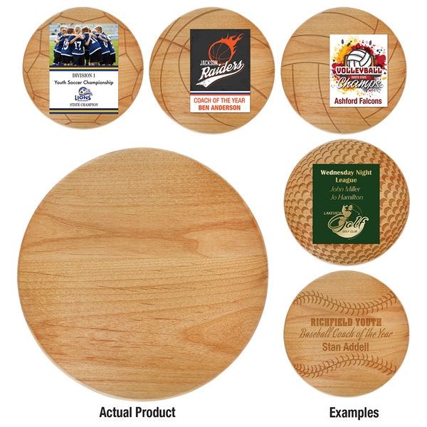 Diameter Alder Plaque... from ASI 92531 Unique Custom Products / UCP