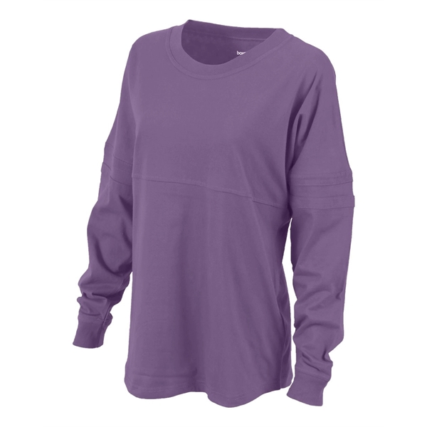 Boxercraft Women's Pom Pom Long Sleeve Jersey T-Shirt... from ASI 84358 S&S Activewear