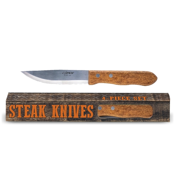 9" steak knives in a set of four that features a... from ASI 38120 Ball Pro / Diversified Quality Kitchenware