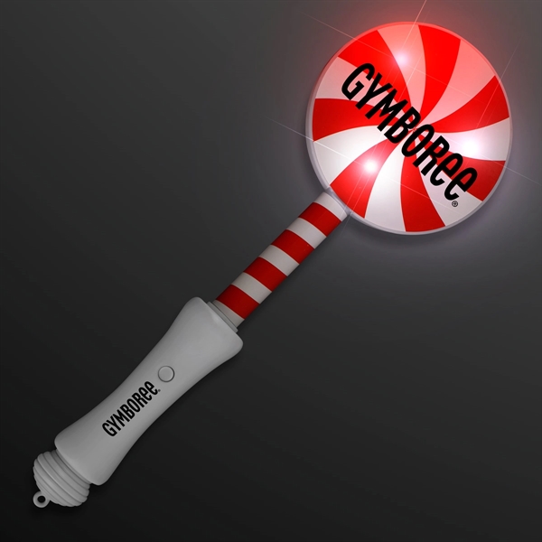 Flashing Lollipop Light Up Wand; Blank and Imprinted Pricing... from ASI 34194 ALightPromos