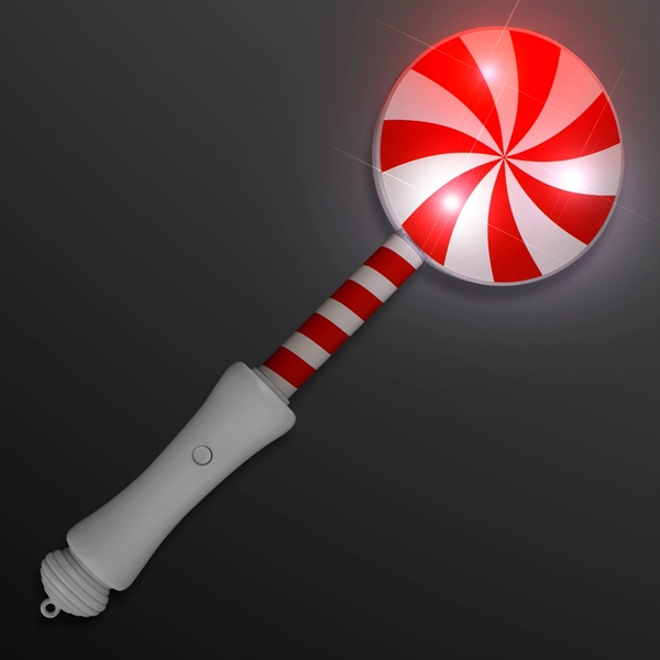 Flashing Lollipop Light Up Wand; Blank and Imprinted Pricing... from ASI 34194 ALightPromos