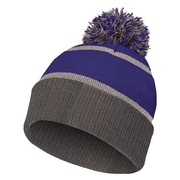 Holloway 8 1/2" Reflective Knit Beanie... from ASI 84358 S&S Activewear