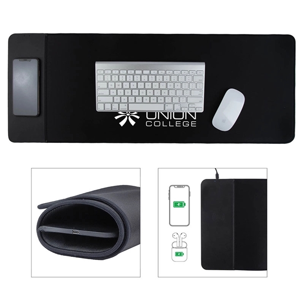 Jacob Wireless Charging Mouse Pad... from ASI 67866 Logomark/Valumark