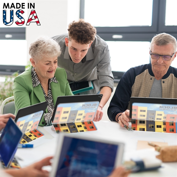 Brands stand out with this Contemporary Acrylic Tablet Stand. Its premium... from ASI 91411 Toddy Gear