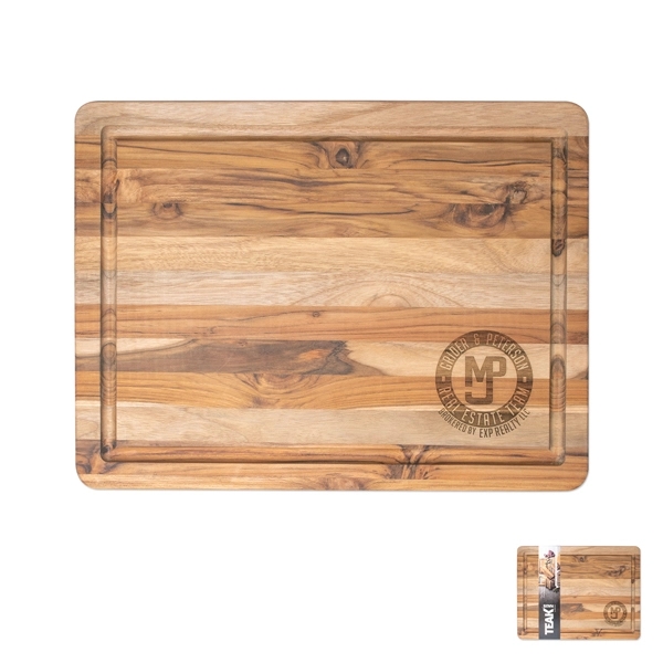 Eco-friendly teak wood cutting board.... from ASI 98360 WOWLine / WOWLine®
