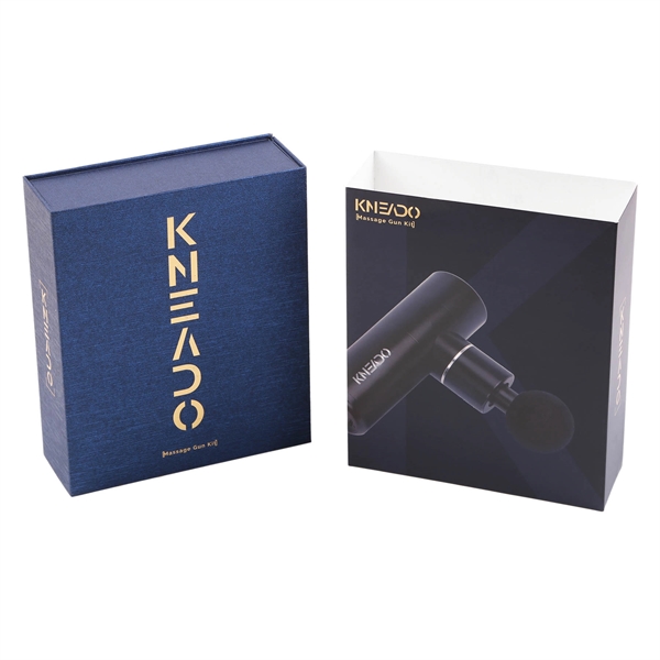 The Kneado is a compact, 4-speed, massage gun that comes pre-packaged... from ASI 61966 HPG / HandStands HPG Gold