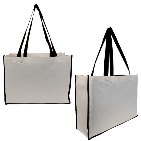 The bag is made of 5oz cotton material, and features handles... from ASI 67557 LimeLight Ent